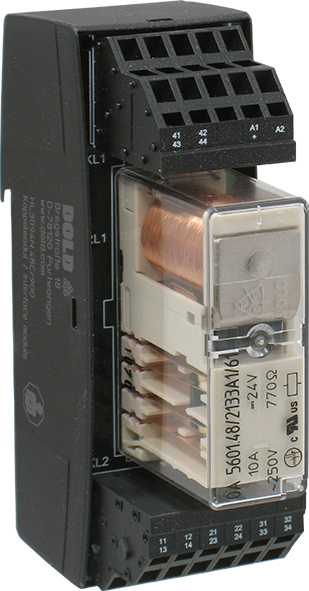 HL 3094N — moduł interfejsowy z zestykami wymuszonymi, 3 NO + 1 NC, EN 50155 (SAFEMASTER) — DOLD