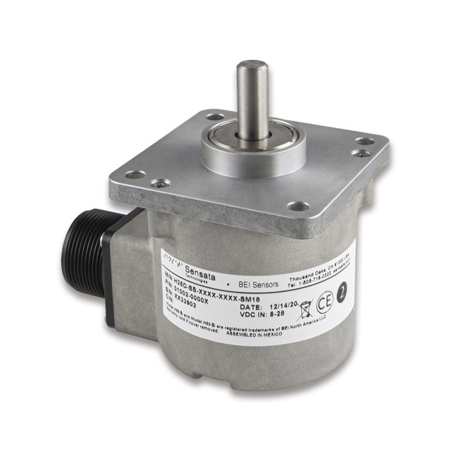 Enkoder H25 Sensata/BEI (inkrementalny i absolutny, 2,5″, opcja Ex) — Sensata