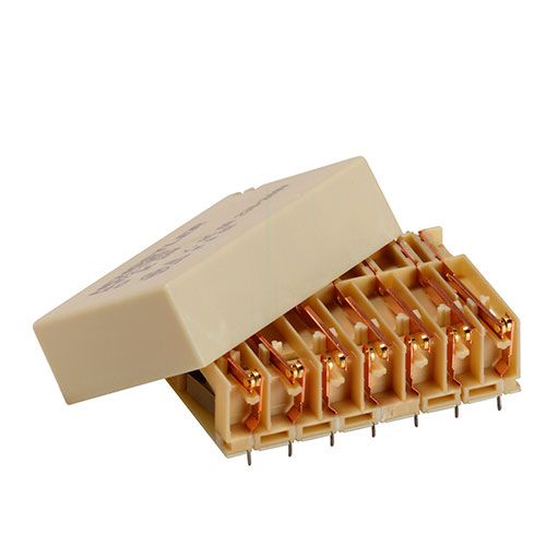 H-472 — przekaźnik niskoprofilowy PCB (7 styków) — Hengstler