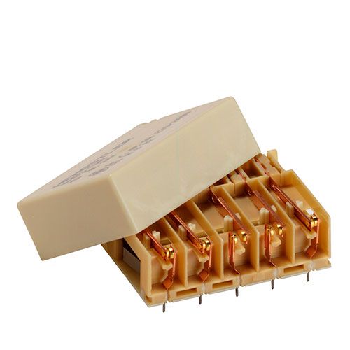H-473 — przekaźnik niskoprofilowy PCB (5 styków) — Hengstler