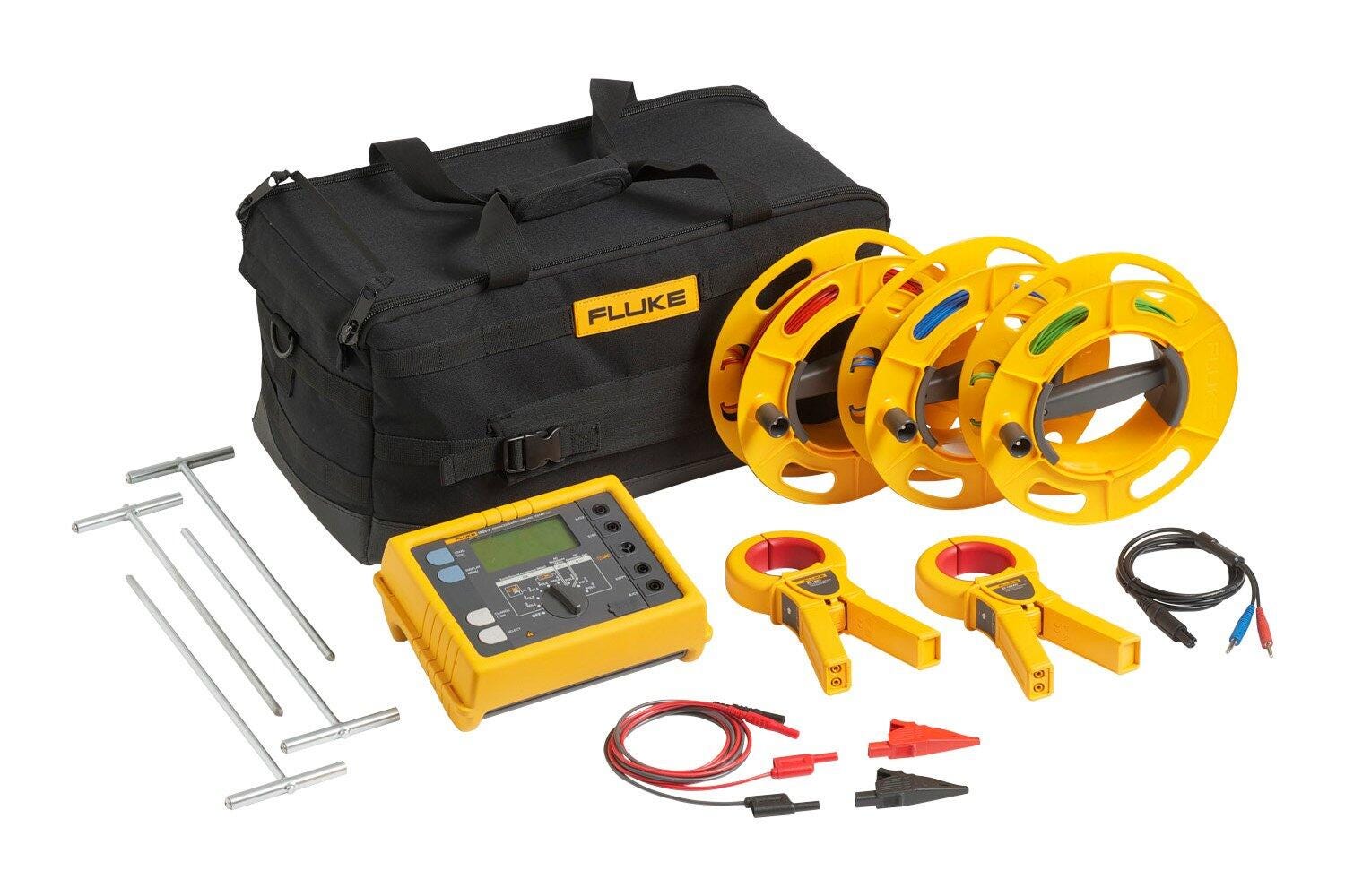 Miernik rezystancji uziemienia Fluke 1625-2 Kit (GEO, cztery metody pomiaru) — Fluke