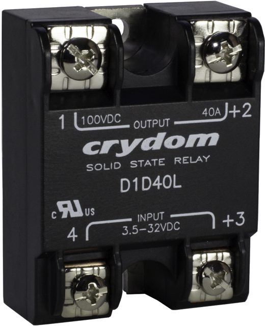 Przekaźnik półprzewodnikowy DC Crydom 1-DC (D1D) 100 A – tabor — Sensata