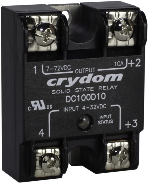 Przekaźnik półprzewodnikowy DC mocy Crydom PowerPlus (DC60/DC200/DC400) — Sensata