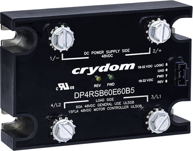 Stycznik półprzewodnikowy nawrotny DC Crydom DP (DP4R60) 20–60 A — Sensata