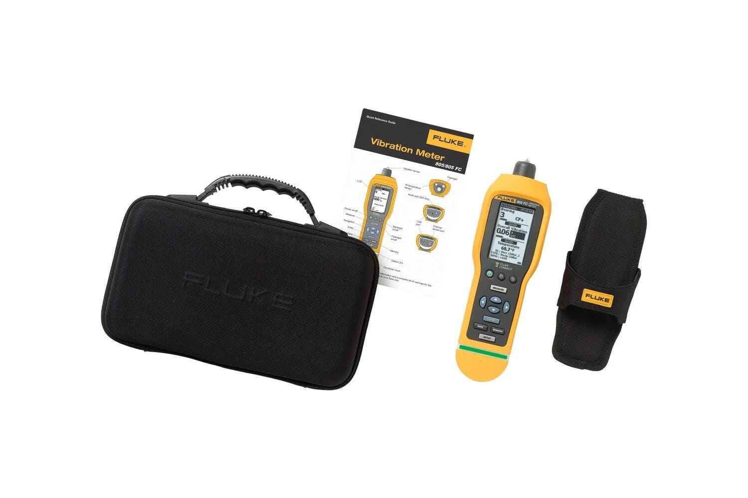 Wibrometr Fluke 805 FC (tester drgań i stanu łożysk) — Fluke
